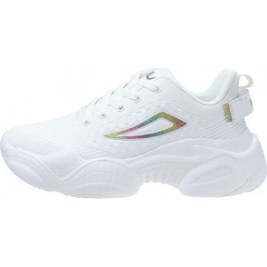 Fila Memory Musha Pu Γυναικεία Chunky Sneakers Λευκά 5KW13017-100