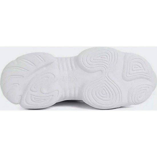 Fila Memory Musha Pu Γυναικεία Chunky Sneakers Λευκά 5KW13017-100