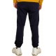 Franklin & Marshall Παντελόνι Φόρμας με Λάστιχο Fleece Navy Μπλε JM1004.000.2004P01-219 Franklin & Marshall Παντελόνι Φόρμας με Λάστιχο Fleece Navy Μπλε JM1004.000.2004P01-219
