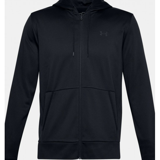 Under Armour Rival Fz Ανδρικό Φούτερ Ζακέτα με Κουκούλα και Τσέπες Μαύρη 1357110-001 Under Armour Rival Fz Ανδρικό Φούτερ Ζακέτα με Κουκούλα και Τσέπες Μαύρη 1357110-001