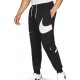Nike Sportswear Swoosh Παντελόνι Φόρμας με Λάστιχο Μαύρο DD6001-010 Nike Sportswear Swoosh Παντελόνι Φόρμας με Λάστιχο Μαύρο DD6001-010