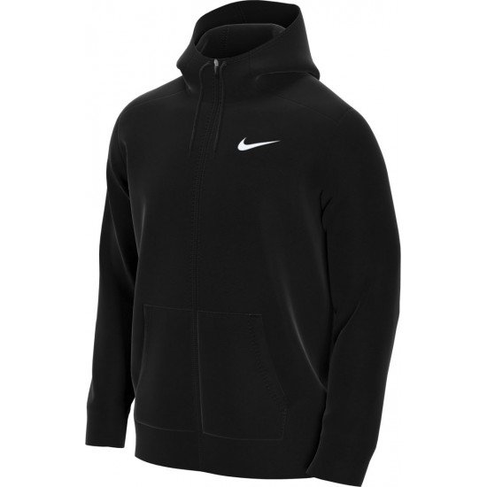 Nike Training Ανδρικό Φούτερ Ζακέτα Dri-Fit με Κουκούλα και Τσέπες Μαύρη CZ6376-010 Nike Training Ανδρικό Φούτερ Ζακέτα Dri-Fit με Κουκούλα και Τσέπες Μαύρη CZ6376-010
