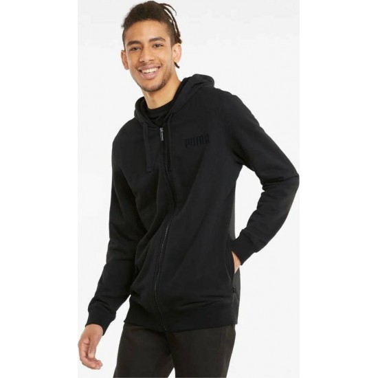 Puma Ανδρικό Φούτερ Ζακέτα με Κουκούλα 589349-01 Puma Ανδρικό Φούτερ Ζακέτα με Κουκούλα 589349-01