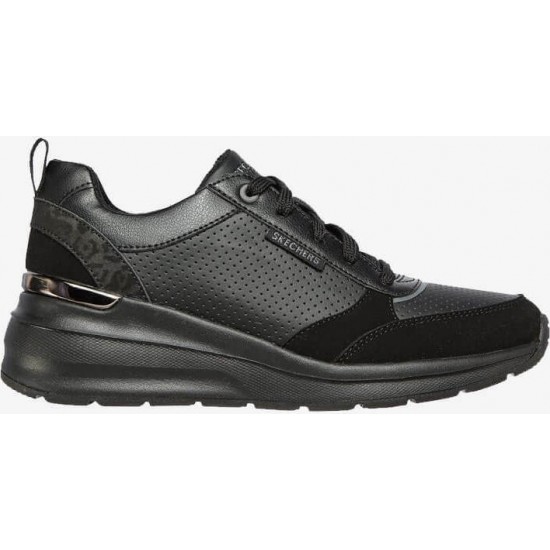 Skechers Billion Γυναικείο Sneaker Μαύρο 155616-BBK Skechers Billion Γυναικείο Sneaker Μαύρο 155616-BBK