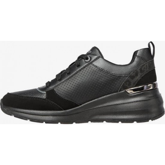 Skechers Billion Γυναικείο Sneaker Μαύρο 155616-BBK Skechers Billion Γυναικείο Sneaker Μαύρο 155616-BBK