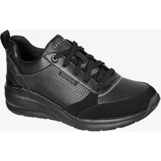 Skechers Billion Γυναικείο Sneaker Μαύρο 155616-BBK Skechers Billion Γυναικείο Sneaker Μαύρο 155616-BBK