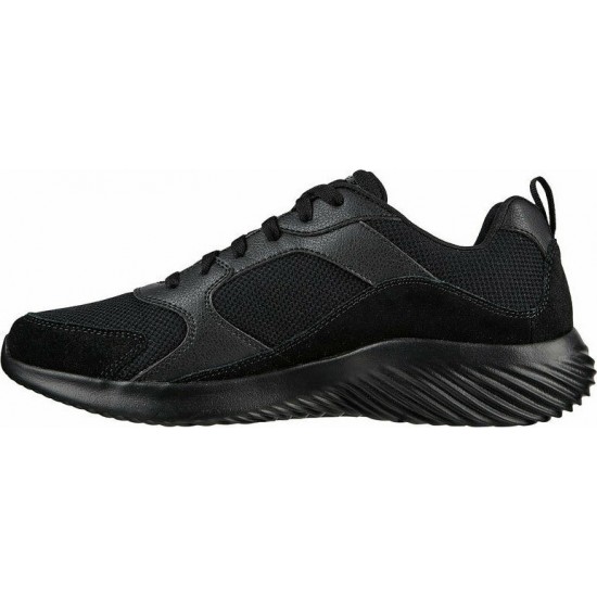 Skechers Bounder Ανδρικά Αθλητικά Παπούτσια Running Μαύρα 232282-BBK