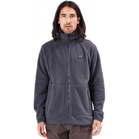 Emerson 212.EM29.109-Ebony Ανδρική Ζακέτα Fleece με Φερμουάr Emerson 212.EM29.109-Ebony Ανδρική Ζακέτα Fleece με Φερμουάr