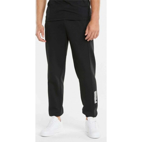 Puma Παντελόνι Φόρμας με Λάστιχο Μαύρο 589390-01 Puma Παντελόνι Φόρμας με Λάστιχο Μαύρο 589390-01
