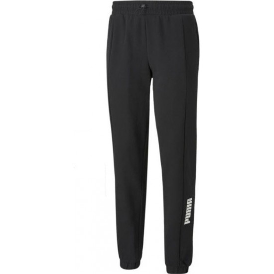 Puma Παντελόνι Φόρμας με Λάστιχο Μαύρο 589390-01 Puma Παντελόνι Φόρμας με Λάστιχο Μαύρο 589390-01
