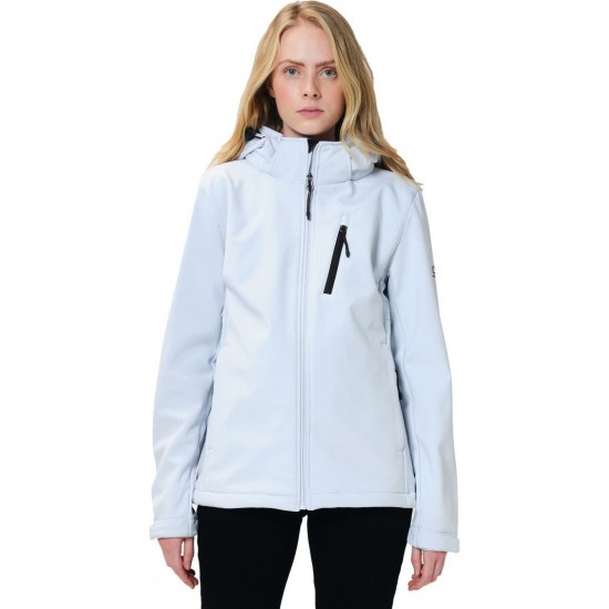 Emerson 212.EW11.31- Ice White Γυναικείο Μπουφάν Softshell Αδιάβροχο Emerson 212.EW11.31- Ice White Γυναικείο Μπουφάν Softshell Αδιάβροχο