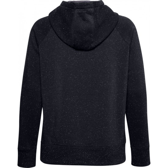 Under Armour Rival Logo Γυναικείο Φούτερ με Κουκούλα Μαύρο 1356318-002 Under Armour Rival Logo Γυναικείο Φούτερ με Κουκούλα Μαύρο 1356318-002