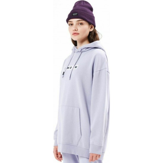 Emerson 212.EW20.45-Lilac Μακρύ Γυναικείο Φούτερ Emerson 212.EW20.45-Lilac Μακρύ Γυναικείο Φούτερ