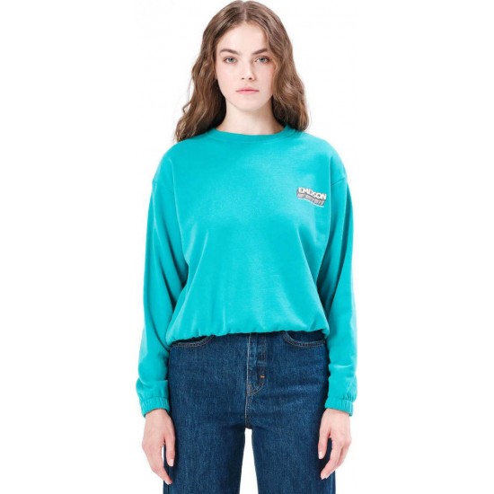 Emerson 212.EW20.47-TURQUOISE Γυναικείο Φούτερ Τιρκουάζ Emerson 212.EW20.47-TURQUOISE Γυναικείο Φούτερ Τιρκουάζ
