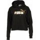 Puma Essentials Γυναικείο Φούτερ με Κουκούλα Μαύρο 586891-01