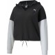 Puma Modern Sports Cropped Γυναικείο Φούτερ με Κουκούλα Μαύρο 589486-01 Puma Modern Sports Cropped Γυναικείο Φούτερ με Κουκούλα Μαύρο 589486-01