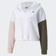 Puma Modern Sports Γυναικείο Φούτερ με Κουκούλα Λευκό 589486-02