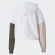 Puma Modern Sports Γυναικείο Φούτερ με Κουκούλα Λευκό 589486-02