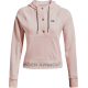 Under Armour Rival Γυναικείο Φούτερ με Κουκούλα Ροζ 1365844-685 Under Armour Rival Γυναικείο Φούτερ με Κουκούλα Ροζ 1365844-685