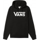 Vans Classic V Γυναικείο Φούτερ με Κουκούλα Μαύρο VN0A53OVBLK Vans Classic V Γυναικείο Φούτερ με Κουκούλα Μαύρο VN0A53OVBLK