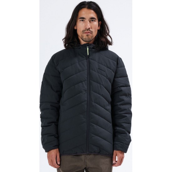 Emerson 212.EM10.29-K9-Ebony Ανδρικό Μπουφάν Puffer για Χειμώνα Emerson 212.EM10.29-K9-Ebony Ανδρικό Μπουφάν Puffer για Χειμώνα