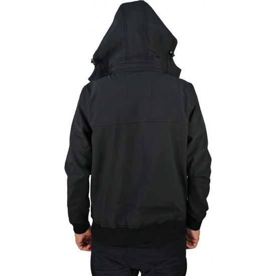 Emerson 212.EM11.08-bd black Ανδρικό Μπουφάν Softshell για Χειμώνa Emerson 212.EM11.08-bd black Ανδρικό Μπουφάν Softshell για Χειμώνa