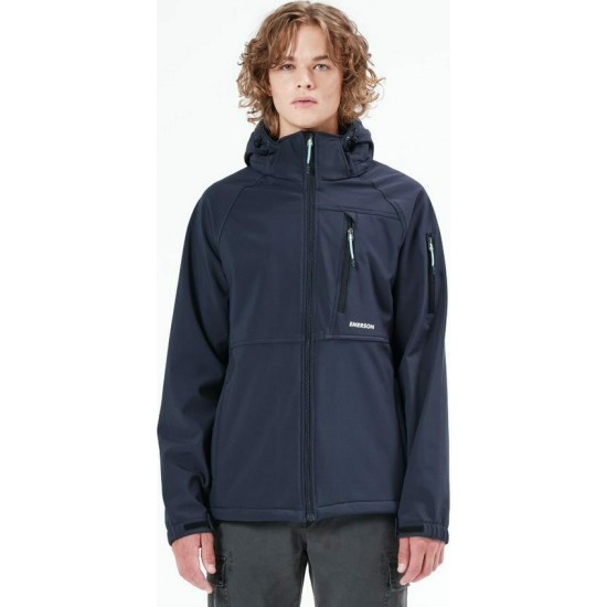 Emerson 212.EM11.42-navy blue Ανδρικό Μπουφάν Softshell για Χειμώνα Emerson 212.EM11.42-navy blue Ανδρικό Μπουφάν Softshell για Χειμώνα