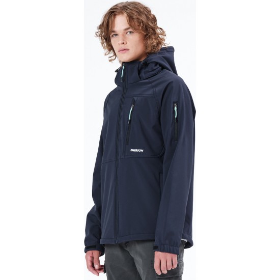 Emerson 212.EM11.42-navy blue Ανδρικό Μπουφάν Softshell για Χειμώνα Emerson 212.EM11.42-navy blue Ανδρικό Μπουφάν Softshell για Χειμώνα