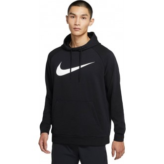 Nike Training Ανδρικό Φούτερ Dri-Fit με Κουκούλα και Τσέπες Fleece Μαύρο CZ2425-010 Nike Training Ανδρικό Φούτερ Dri-Fit με Κουκούλα και Τσέπες Fleece Μαύρο CZ2425-010