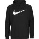 Nike Training Ανδρικό Φούτερ Dri-Fit με Κουκούλα και Τσέπες Fleece Μαύρο CZ2425-010