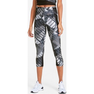 Puma Be Bold All-Over Print Αθλητικό Γυναικείο Capri Κολάν Ψηλόμεσο Μαύρο 518322-08