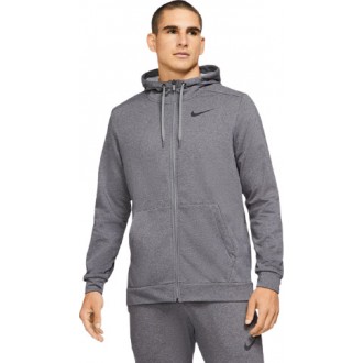 Nike Training Ανδρική Φούτερ Ζακέτα Dri-Fit με Κουκούλα και Τσέπες ΓκριCZ6376-071 Nike Training Ανδρική Φούτερ Ζακέτα Dri-Fit με Κουκούλα και Τσέπες ΓκριCZ6376-071