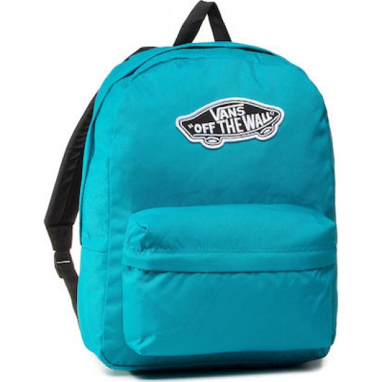 Vans Realm Backpack Enamel Blue Σχολική Τσάντα Πλάτης Γυμνασίου - Λυκείου σε Μπλε χρώμα VN0A3UI64AW1
