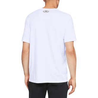 Under Armour Sportstyle Left Chest Αθλητικό Ανδρικό T-shirt Λευκό με Λογότυπο 1326799-100 Under Armour Sportstyle Left Chest Αθλητικό Ανδρικό T-shirt Λευκό με Λογότυπο 1326799-100
