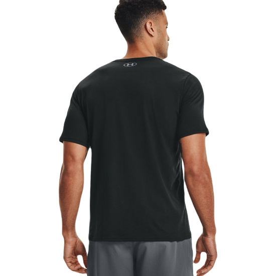 Under Armour Sportstyle Left Chest Αθλητικό Ανδρικό T-shirt Μαύρο με Λογότυπο 1326799-001 Under Armour Sportstyle Left Chest Αθλητικό Ανδρικό T-shirt Μαύρο με Λογότυπο 1326799-001
