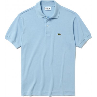Lacoste Ανδρική Μπλούζα Polo Κοντομάνικη Γαλάζια L1212-G5J