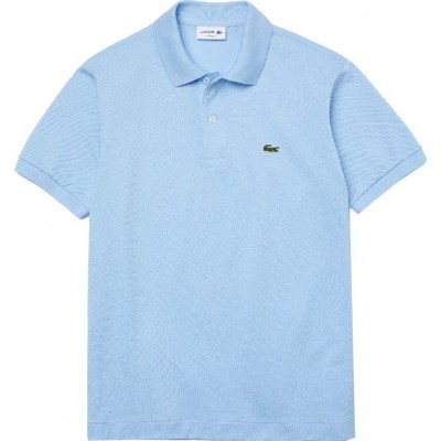 Lacoste Ανδρική Μπλούζα Polo Κοντομάνικη Γαλάζια L1212-HBP