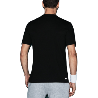 Lacoste Technical Jersey Αθλητικό Ανδρικό T-shirt Μαύρο Μονόχρωμο TH7618-031 Lacoste Technical Jersey Αθλητικό Ανδρικό T-shirt Μαύρο Μονόχρωμο TH7618-031