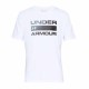 Under Armour Team Issue Wordmark Αθλητικό Ανδρικό T-shirt Λευκό με Λογότυπο 1329582-100 Under Armour Team Issue Wordmark Αθλητικό Ανδρικό T-shirt Λευκό με Λογότυπο 1329582-100