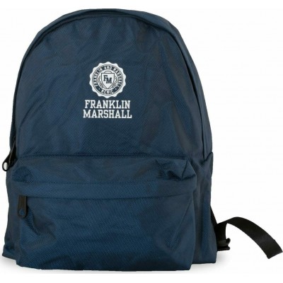 Franklin & Marshall Canvas Υφασμάτινο Σακίδιο Πλάτης Μπλε JU3006.000.A0330 500