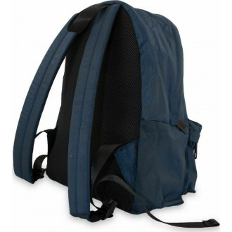 Franklin & Marshall Canvas Υφασμάτινο Σακίδιο Πλάτης Μπλε JU3006.000.A0330 500