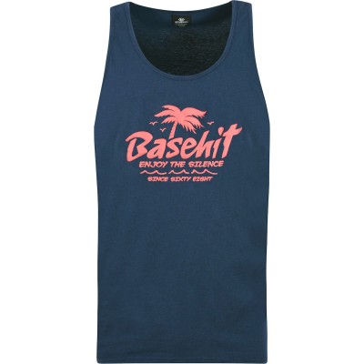 Basehit Ανδρική Μπλούζα Αμάνικη Navy Μπλε 211.BM37.40