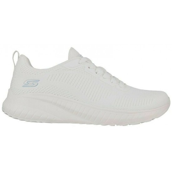 Skechers Bobs Squad Chaos Γυναικεία Sneakers Λευκά 117209-OFWT