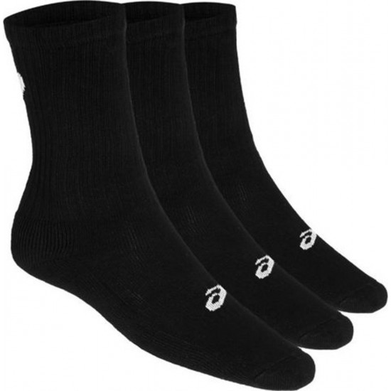 Asics Κάλτσες Μαύρες 3 Ζεύγη 155204-0900