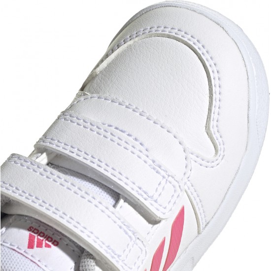 Adidas Αθλητικά Παιδικά Παπούτσια Running Tensaur με Σκρατς Λευκά S24059