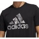 Adidas Foil Badge Of Sport Ανδρικό T-shirt Μαύρο με Λογότυπο HE4789