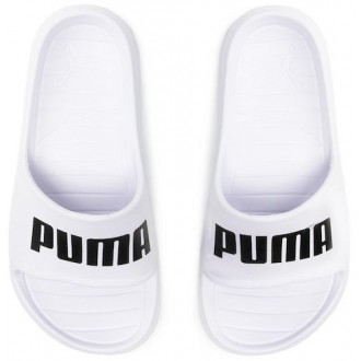 Puma Divecat V2 Lite Slides σε Λευκό Χρώμα 374823 04 Puma Divecat V2 Lite Slides σε Λευκό Χρώμα 374823 04