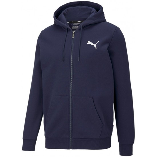 Puma Ανδρική Ζακέτα Μπλε με Κουκούλα 586702-76 Puma Ανδρική Ζακέτα Μπλε με Κουκούλα 586702-76