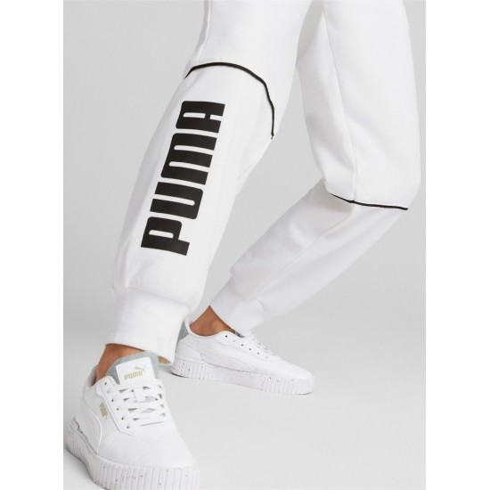 Puma Γυναικείο Παντελόνι Φόρμας Λευκό 849954-02 Puma Γυναικείο Παντελόνι Φόρμας Λευκό 849954-02