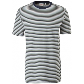 S-Oliver Ανδρικό T-Shirt Ριγέ 2113037 59g1 S-Oliver Ανδρικό T-Shirt Ριγέ 2113037 59g1
